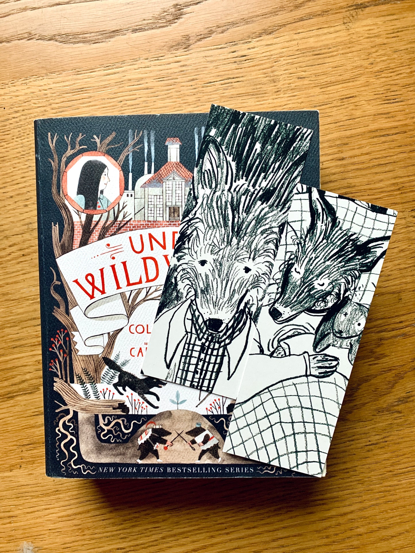 Fox Pyjamas Bookmarks (Set of two)