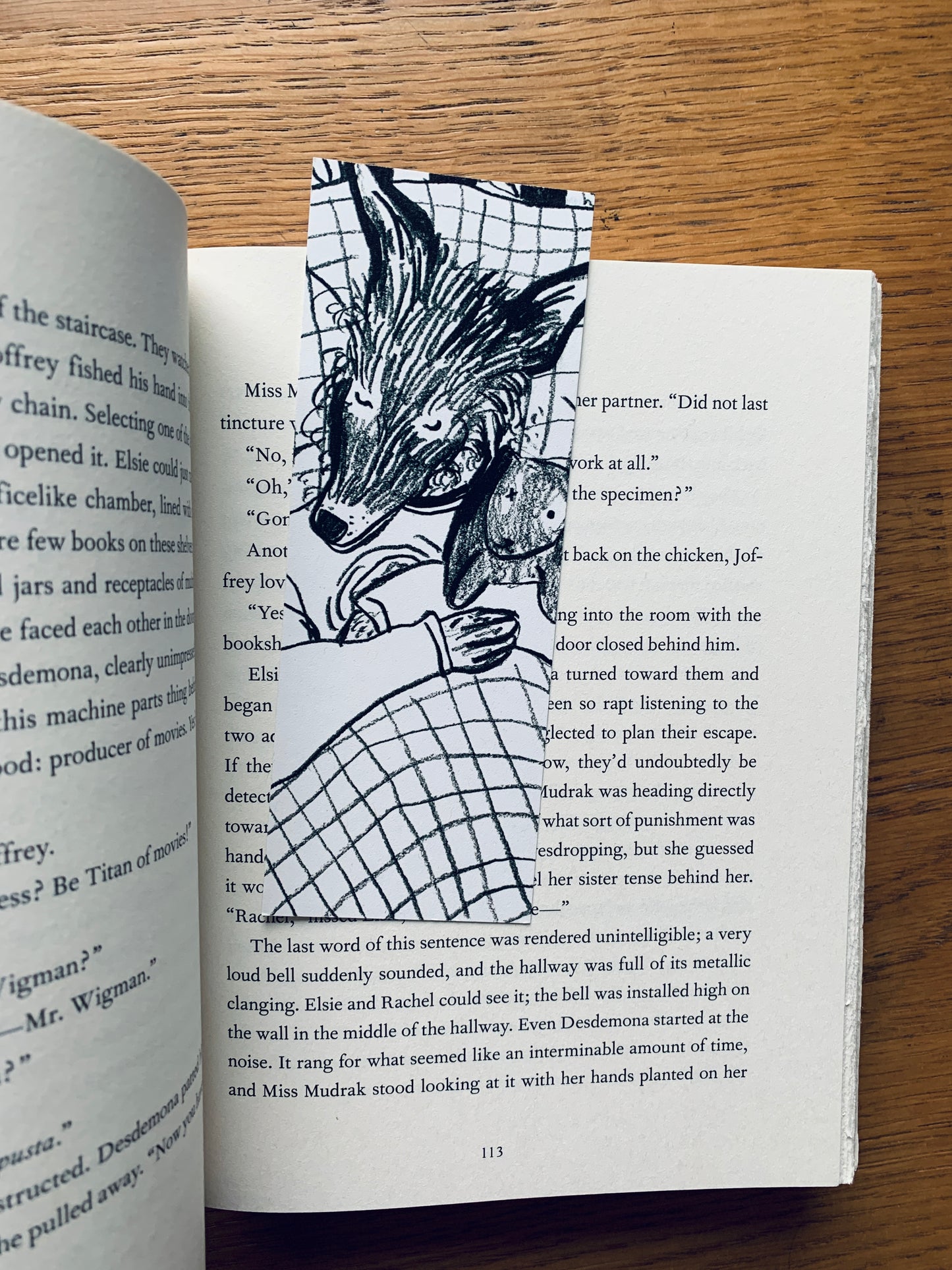 Fox Pyjamas Bookmarks (Set of two)